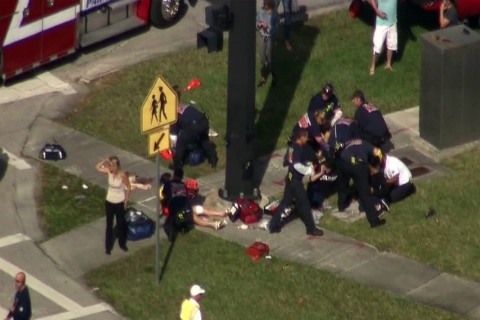 Florida School Shooting: Suspect’s a Loner, Wore Gas Mask, Lobbed Smoke Grenades  