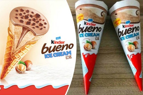 It Looks Delicious: Kinder Bueno Ice Cream Now Exists