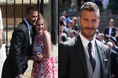 Manchester Arena Bombing Survivor Thrilled With David Beckham Selfie during Royal Wedding