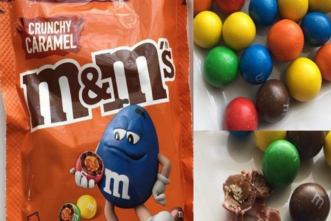 Limited Edition Crunchy Caramel M&Ms Are Now On Sale