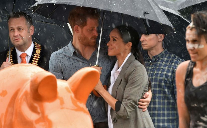 True royal LOVE in the rain