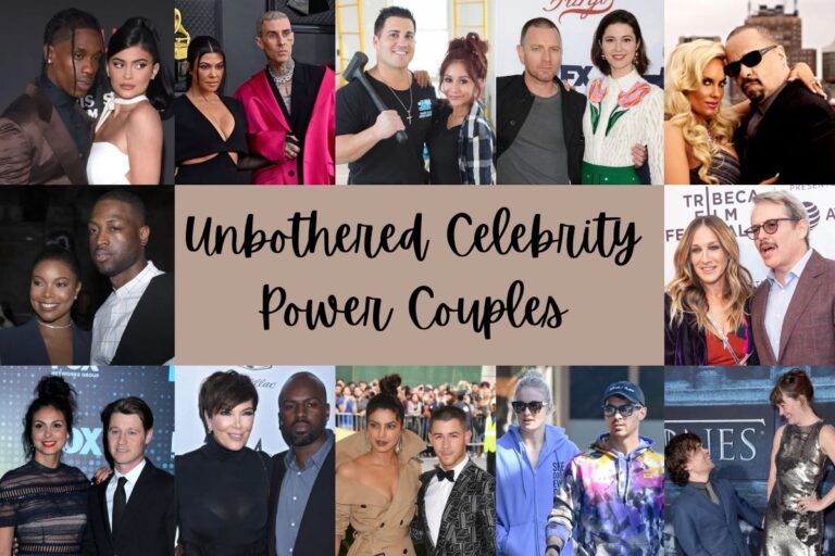 Unfazed Love: A Look at Celebrity Power Couples Unbothered by Public Perception